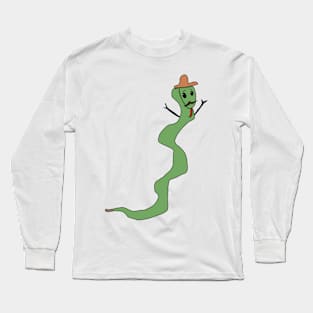 Snake with little arms Long Sleeve T-Shirt